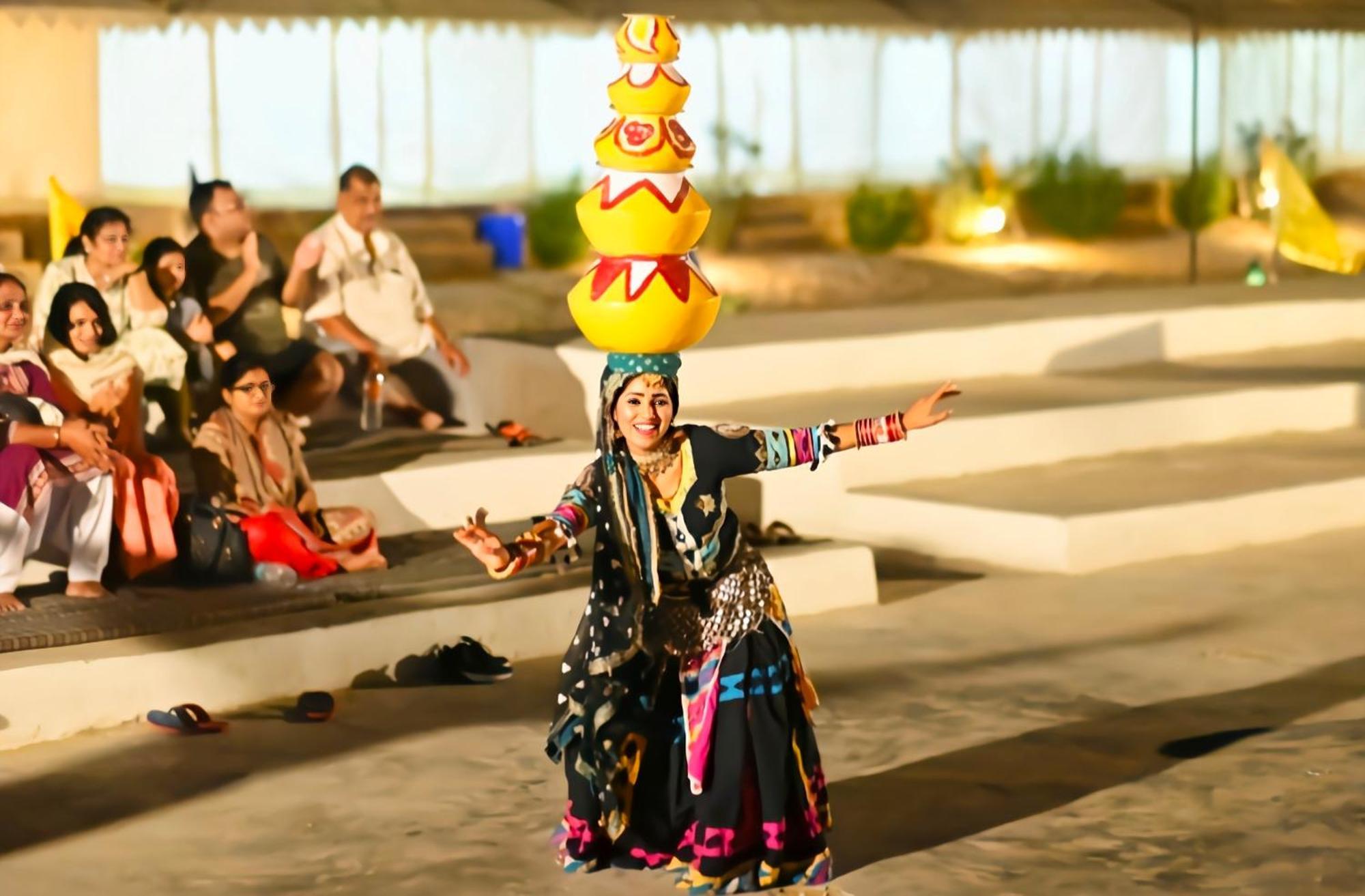 The Saffron Desert Camp Jaisalmer Bagian luar foto