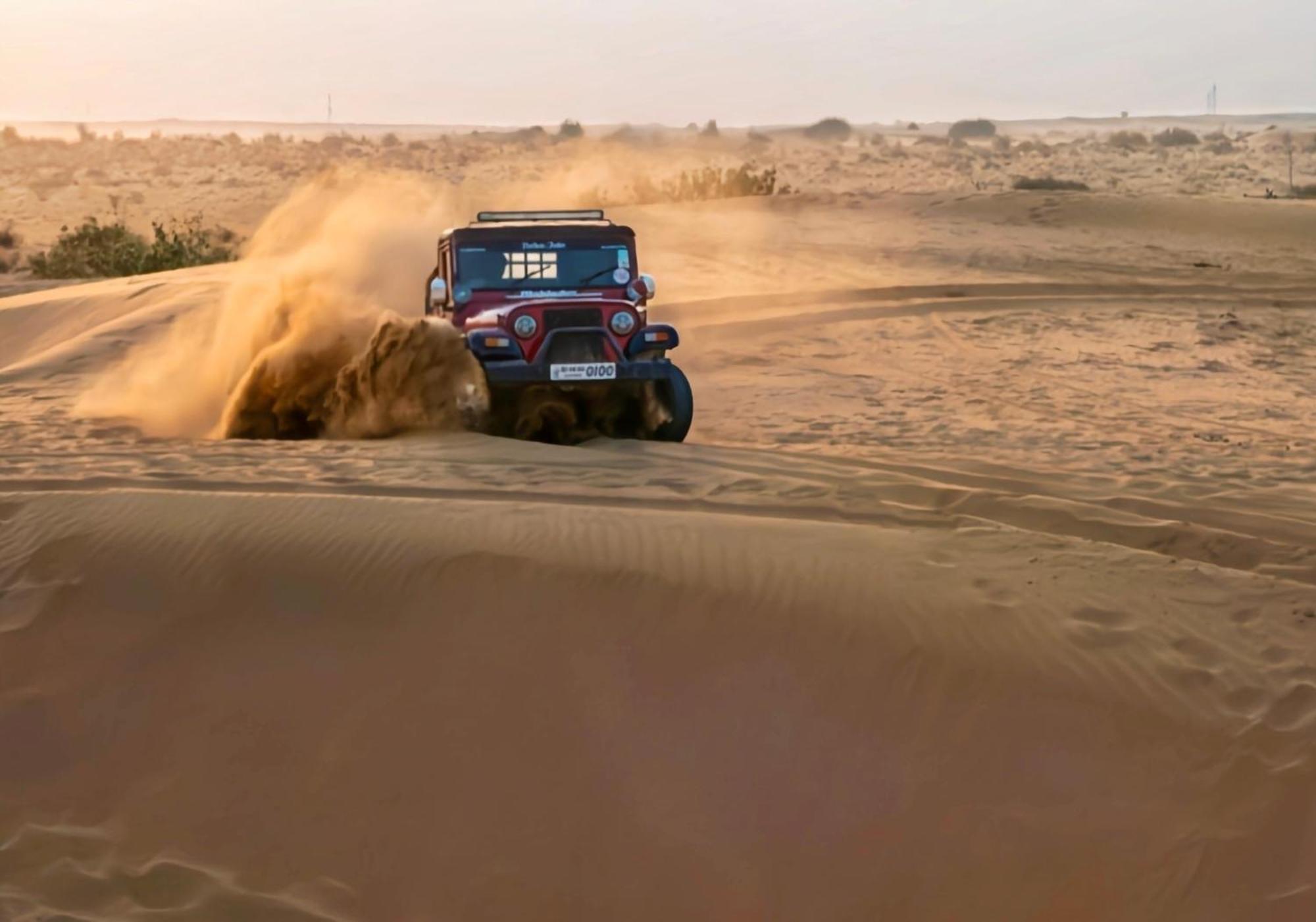 The Saffron Desert Camp Jaisalmer Bagian luar foto