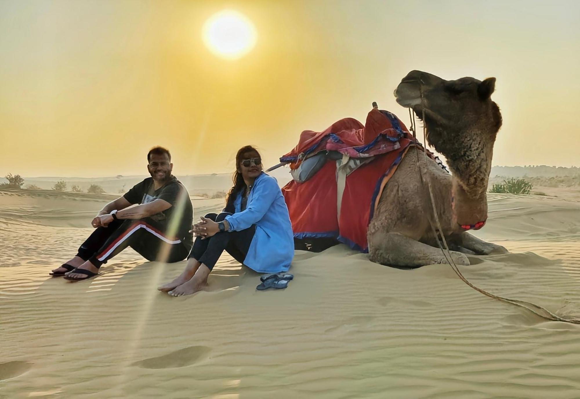 The Saffron Desert Camp Jaisalmer Bagian luar foto