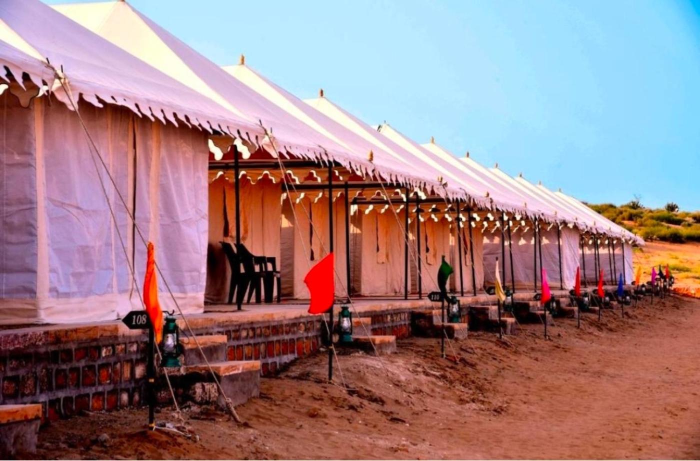 The Saffron Desert Camp Jaisalmer Bagian luar foto